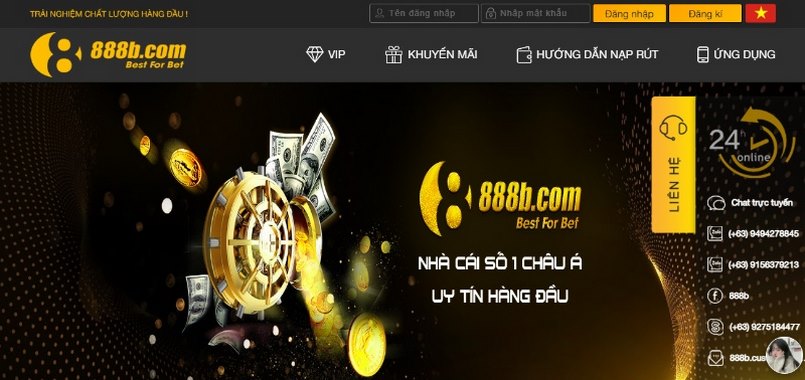 Nhà cái 888B Club được đánh giá là một trong các nhà cái sở hữu phần mềm sòng bạc trực tiếp chất lượng nhất hiện nay